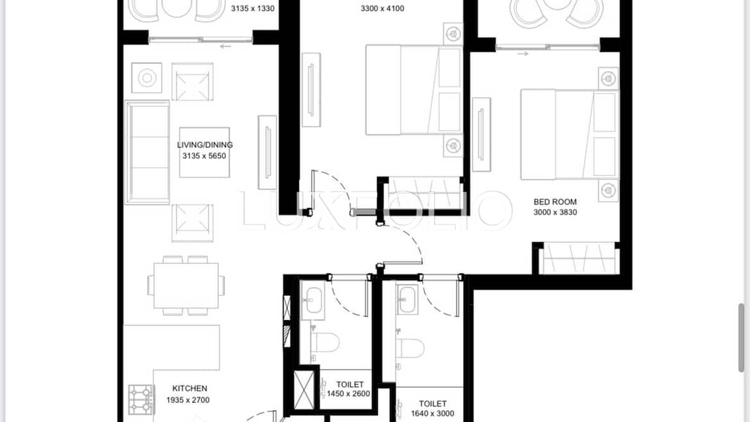 Below OP | Spacious Layout | Burj View - Image 10