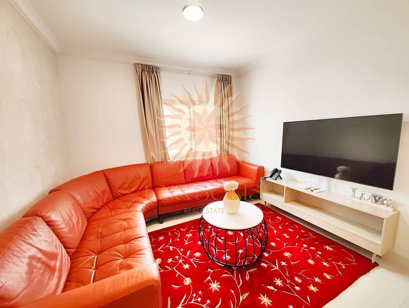 Furnished | 2 Bedroom + 2 extra beds | Calm Area