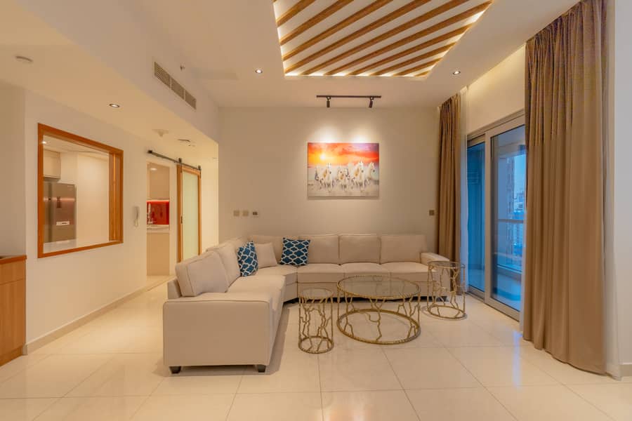 Luxury 3BR+M | Burj Khalifa View | Bills Included