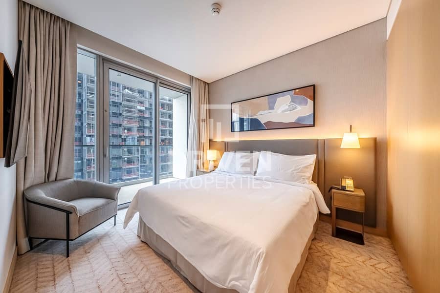 Vacant and Furnished | Prime location | High floor