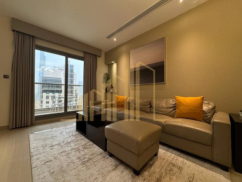 2 BR I FULLY FURNISHED I BURJ VIEW