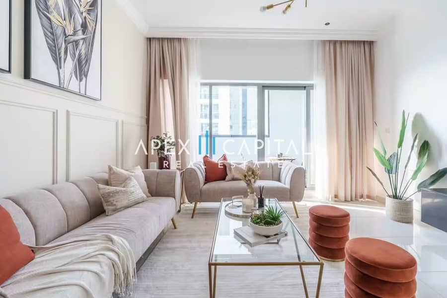 Partial Burj View | Fully Furnished | Balcony - Image 6