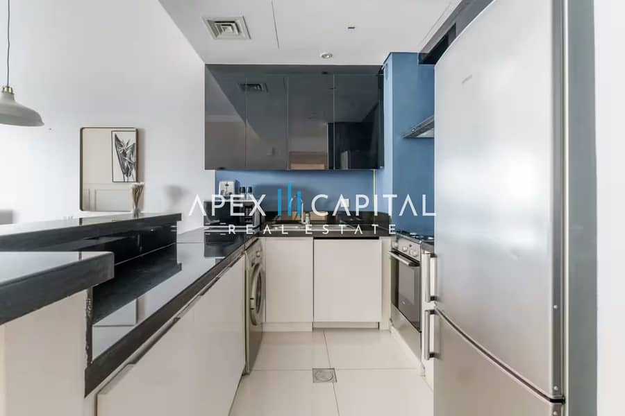 Partial Burj View | Fully Furnished | Balcony - Image 10