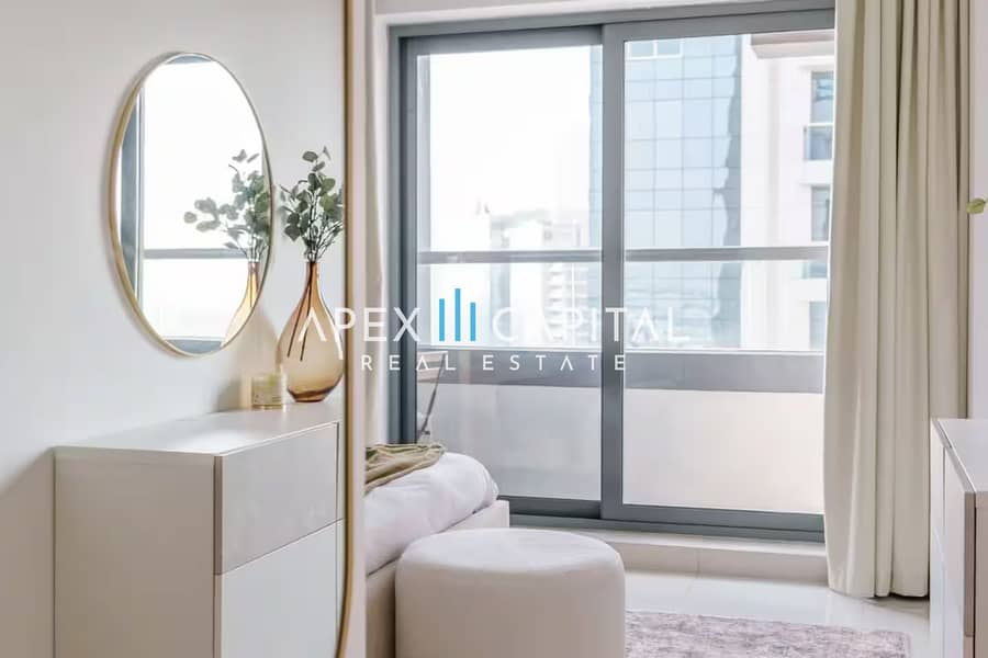 Partial Burj View | Fully Furnished | Balcony - Image 13