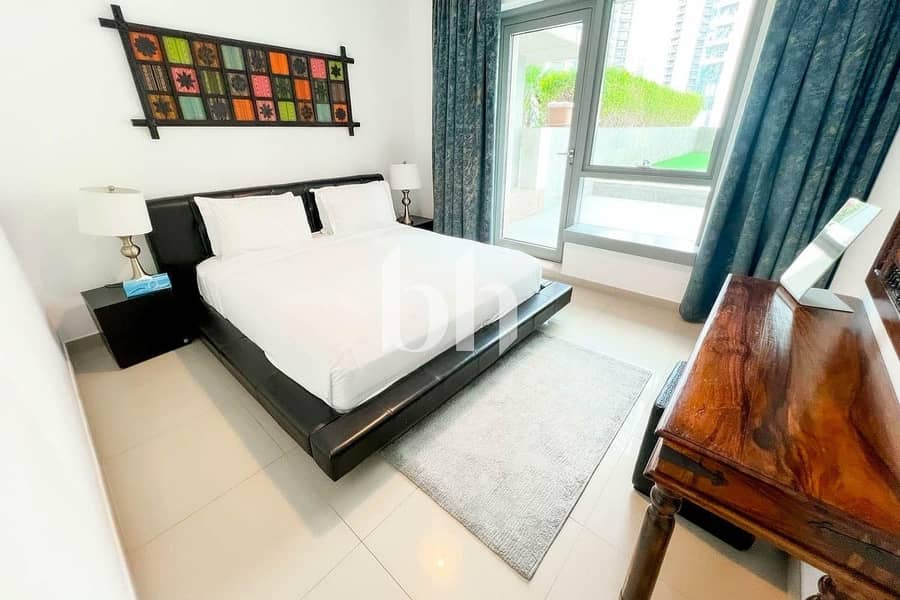 Large Terrace | Unique Layout | Partial Burj View