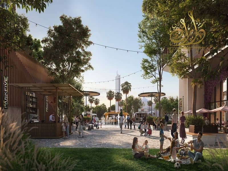 Luxury 1BR in IMPZ by Deyaar-Boulevard / Community Park View