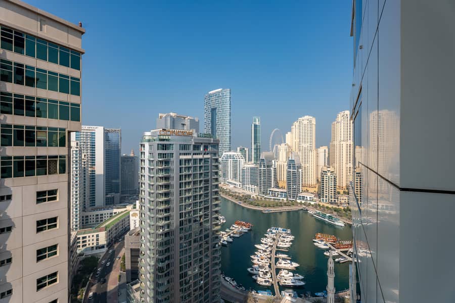 Plush | Furnished | Marina View | Opal Tower - Image 14