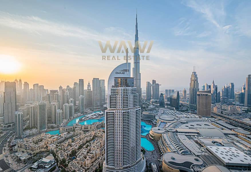 High Floor | Best View of Burj | Vacant