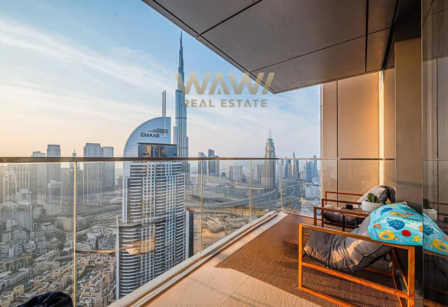 High Floor | Best View of Burj | Vacant
