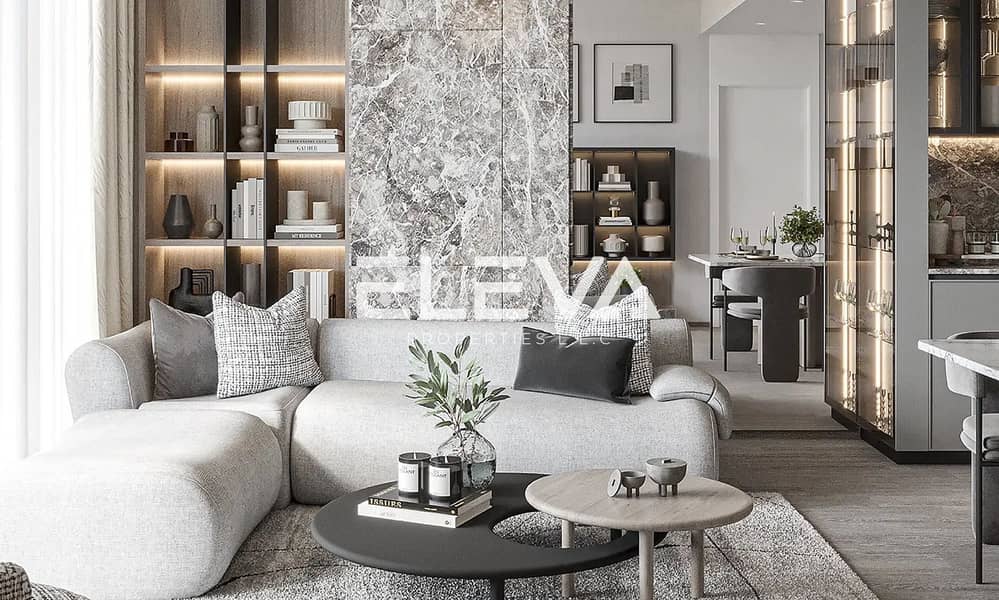 ELEGANT MODERN LIVING OVERLOOKING SPORTS ARENA