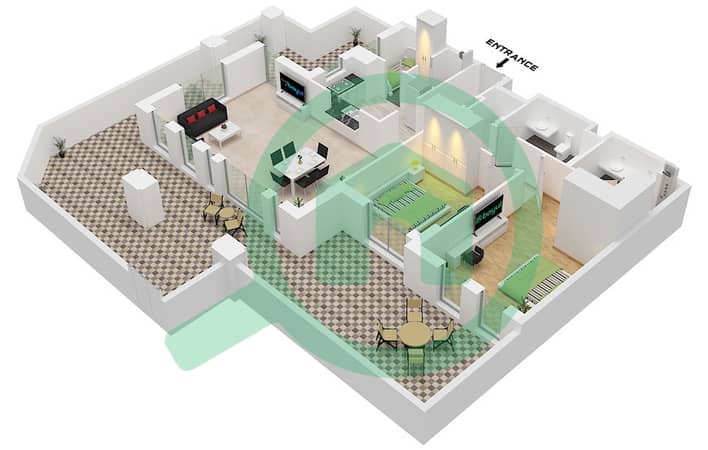 Type E Unit 2 Floor 2 Type E Unit 2 Floor 2