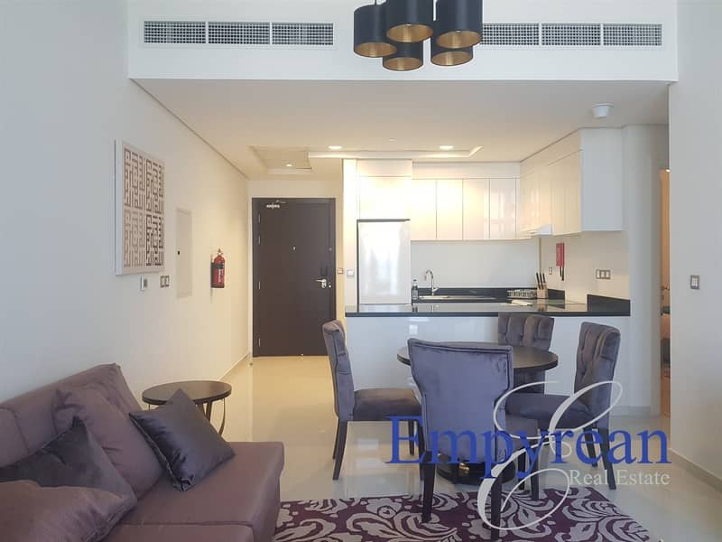 TOP FLOOR | BEST VIEWS IN JVC | BRAND NEW | FULLY FURNISHED | STUDIO