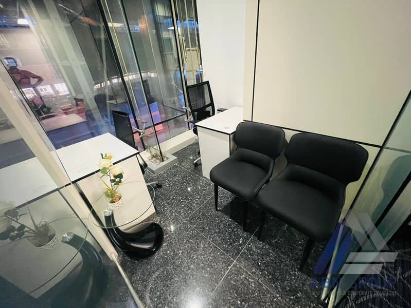 Premium Spacious Office for Rent | Karama/Oud Mehta | Fully Furnished With View - Image 2