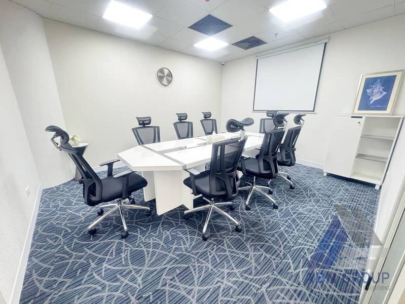 Premium Spacious Office for Rent | Karama/Oud Mehta | Fully Furnished With View - Image 3