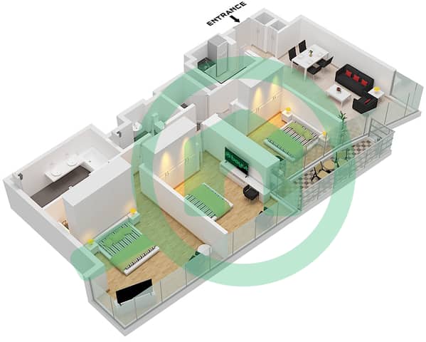 Unit 02 Floor 5-13,17-37,41-51 Unit 02 Floor 5-13,17-37,41-51