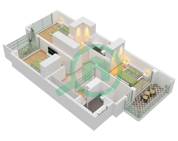 Type Canna B (MI) Unit 6 Plex Canna-Th-03,05 First Floor Type Canna B (MI) Unit 6 Plex Canna-Th-03,05 First Floor