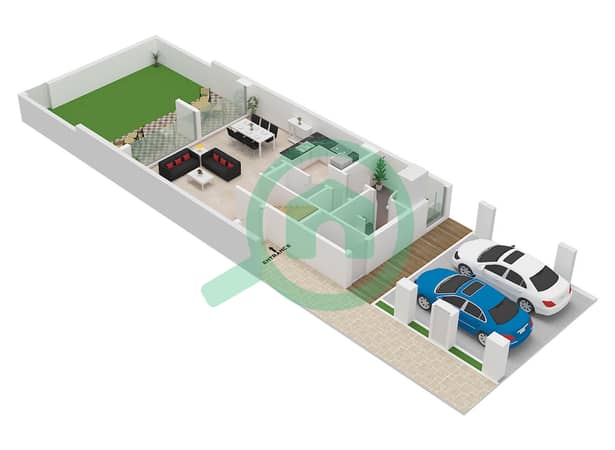 Type A (MI) Unit 4 Plex Cedar-Th-03,10 Plex Cedar-Th-05,09 Ground Floor