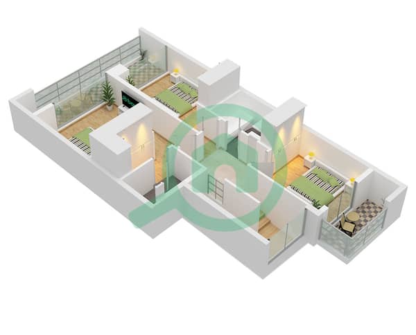 Type A (MI) Unit 4 Plex Cedar-Th-03,10 Plex Cedar-Th-05,09 First Floor