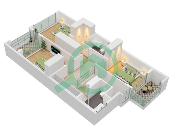 Type Cedar B (MI) Unit 6 Plex Cedar-Th-03,05 10 Plex Cedar-Th-03,07 First Floor