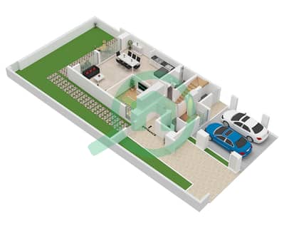 Nima - 4 Slaapkamers Stadswoning Type/unit CEDAR A / UNIT 1 Plattegrond Nima - 4 Slaapkamers Stadswoning Type/unit CEDAR A / UNIT 1 Plattegrond