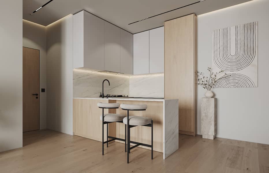 Exclusive High-Floor 1-Bedroom Residence in Brand Centro - Image 9