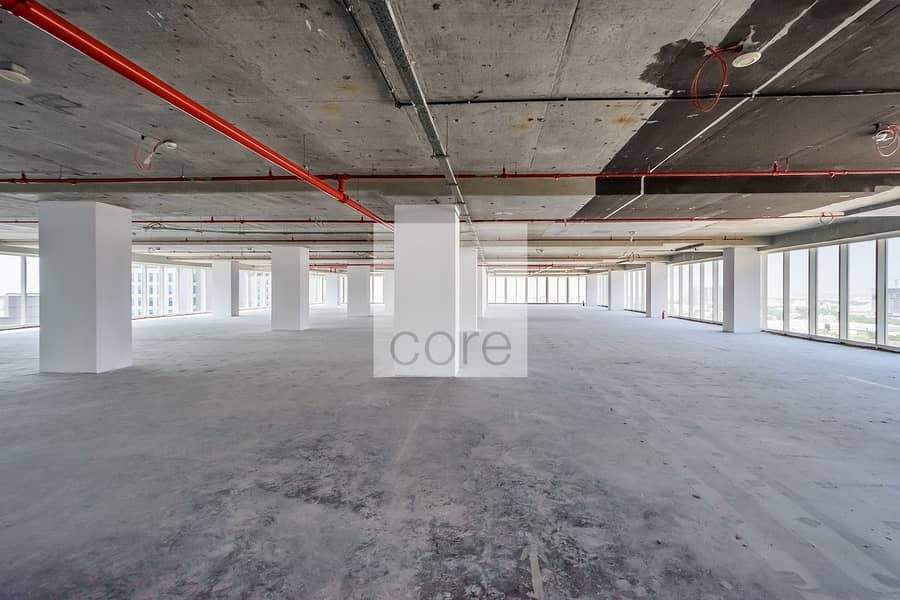 Shell and Core office available full floor Shell and Core office available full floor