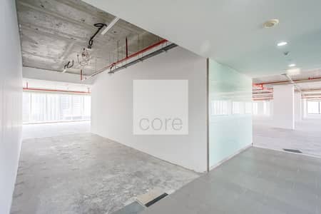 Shell and core office full floor vacant Shell and core office full floor vacant
