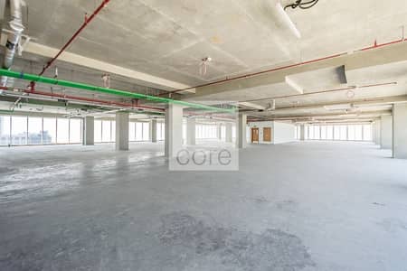 Full floor shell and core office spacious Full floor shell and core office spacious