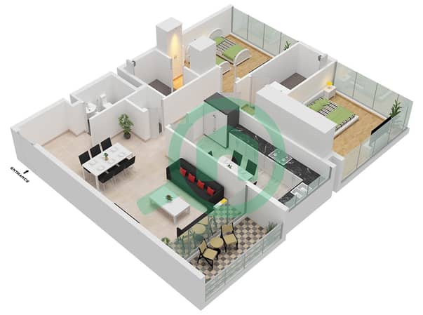 Type A Floor 2-21 Type A Floor 2-21