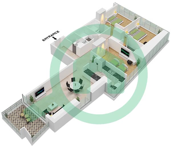 Unit 25 Floor 13,14