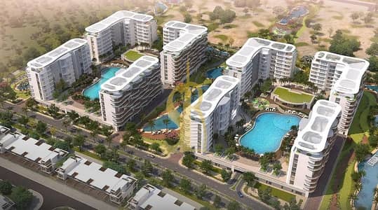 1 Bedroom Flat for Sale in DAMAC Lagoons, Dubai - COMMUNITY VIEW. png 1 Bedroom Flat for Sale in DAMAC Lagoons, Dubai - COMMUNITY VIEW. png