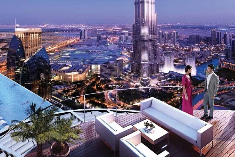 BURJ & FOUNTAIN VIEW | 3 YRS FREE CHARGES | NO DLD