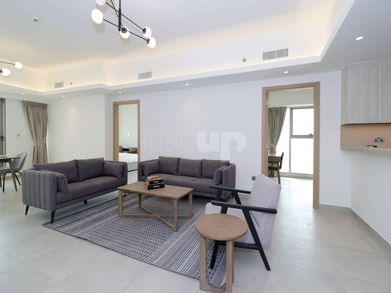 Furnished 1BR with Large Guest Suite | Jumeirah Island View - Image 12