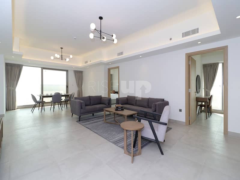 Furnished 1BR with Large Guest Suite | Jumeirah Island View - Image 14
