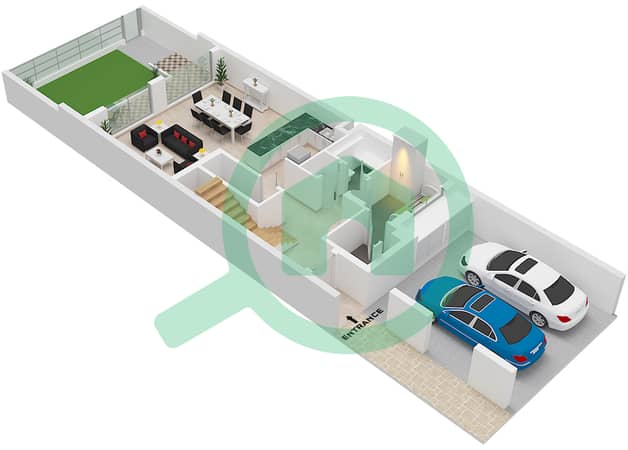 Type 3B1(M) Unit MID Floor Ground