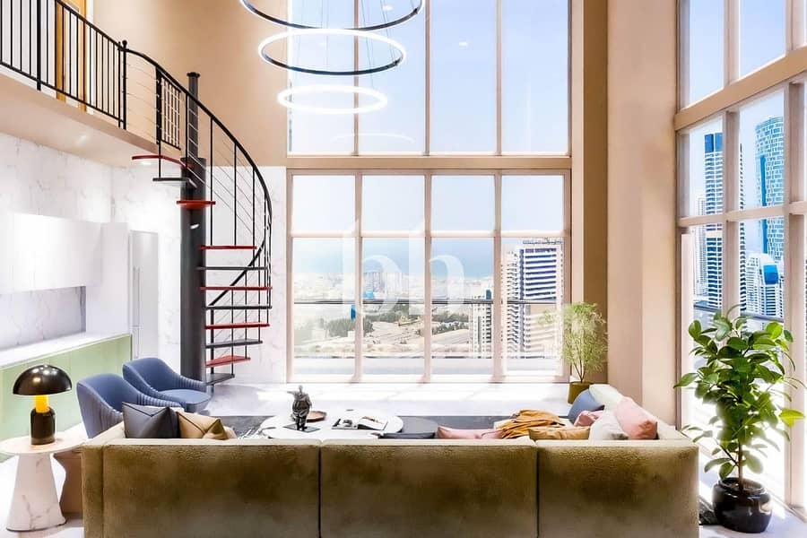 Rare Corner Duplex | Double Height Windows | Loft - Image 20