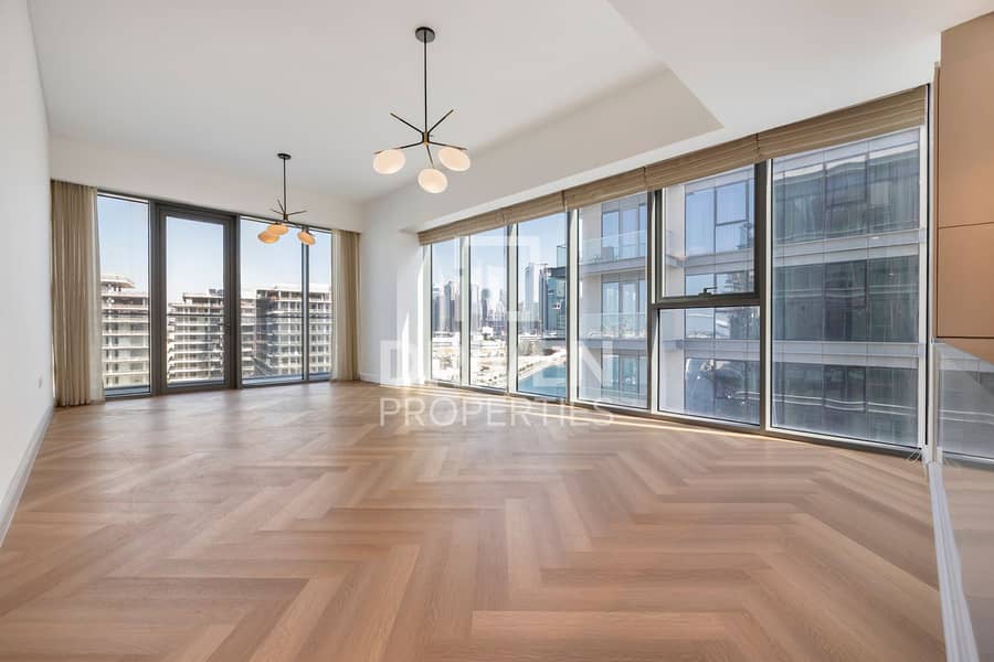 Corner Unit | Full Canal and Burj Khalifa View - Image 4