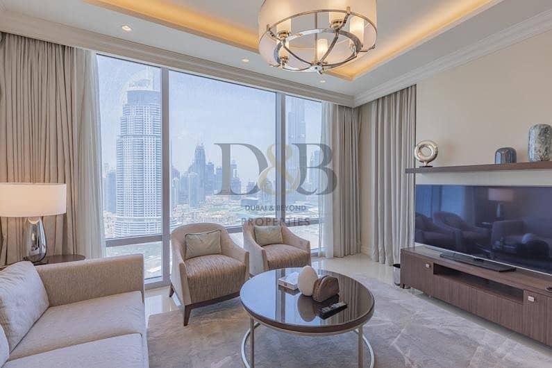 MUST VIEW 1BR BURJ KHALIFA+FOUNTAIN VIEW