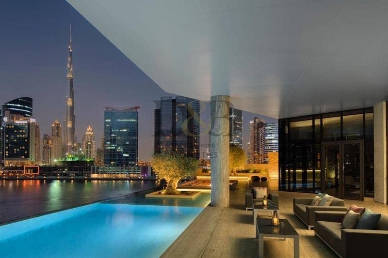 Sublime full floor wth Burj Khalifa view