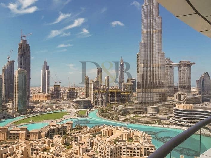 2 Bed Apartment| Corner unit | Burj View