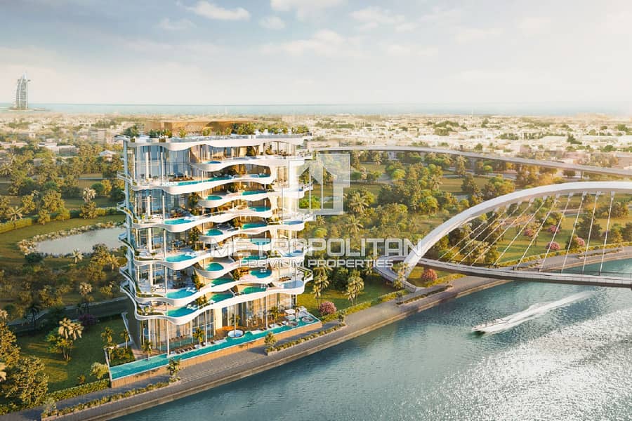 Private Pool | Canal and Burj Views |Luxury Living - Image 7