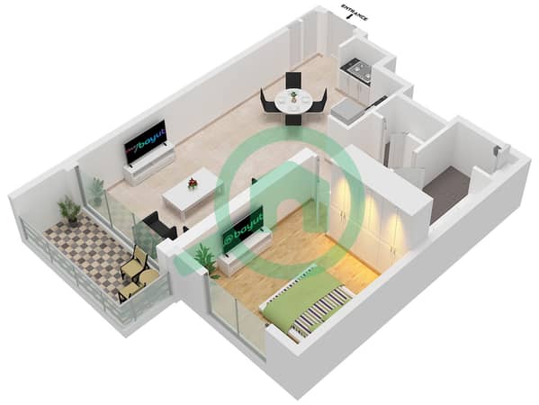 Type 2 Unit 9 Floor 2-9 Type 2 Unit 9 Floor 2-9