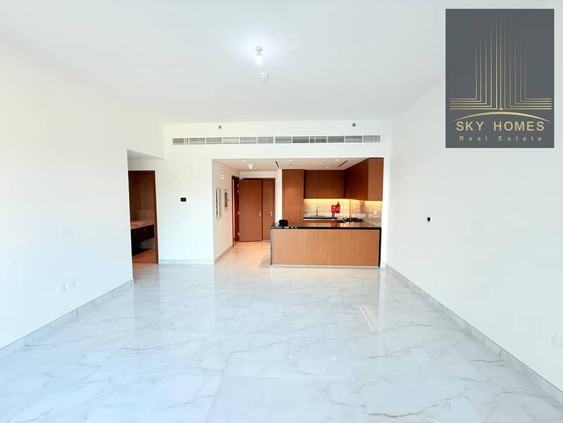 Brand new chiller free semi furnished 2bhk apartment available for rent just in 115k with parking gym pool free