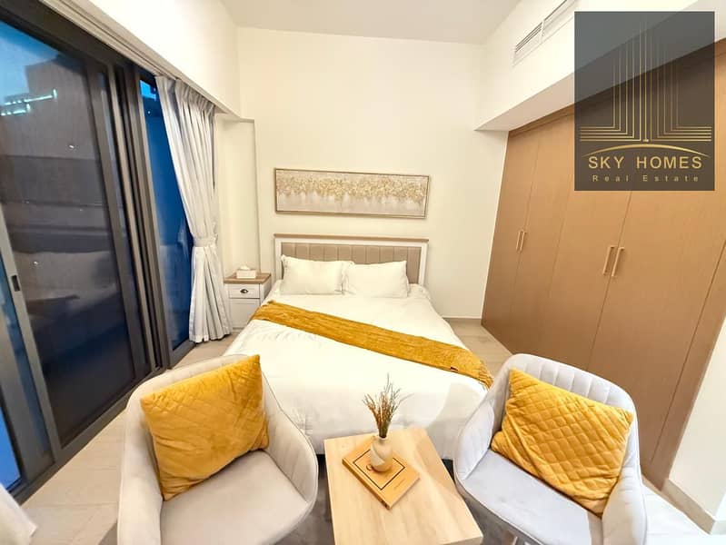 Ready to move specious fully furnished studio Apartment available for rent just in 65k with all amenities