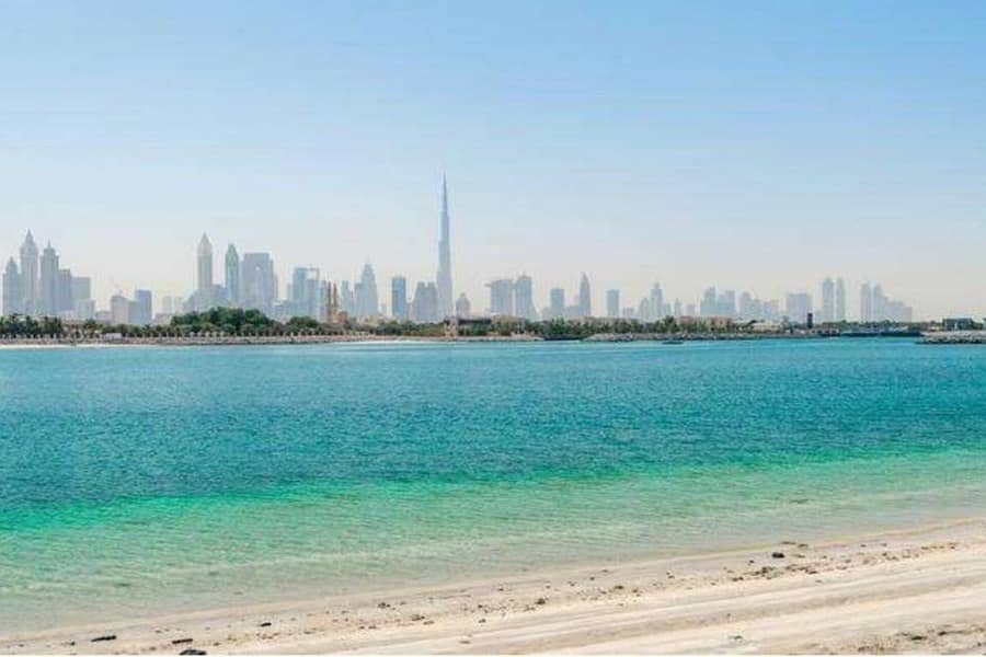 Exclusive Burj Khalifa View Beach Front LV Plot