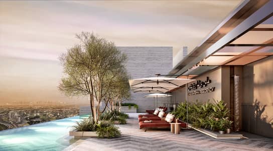 1 Спальня Апартаменты Продажа в Аль Барша, Дубай - 25 05 09 - Pool Lounge Pro Render. png