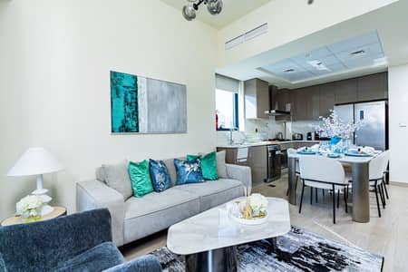 3 Schlafzimmer Wohnung zum Miete in Meydan, Dubai - living . jpg 3 Schlafzimmer Wohnung zum Miete in Meydan, Dubai - living . jpg