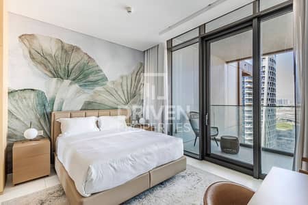 1 Bedroom Apartment for Rent in Business Bay, Dubai - Furnished Duplex | Dubai Frame and Creek View