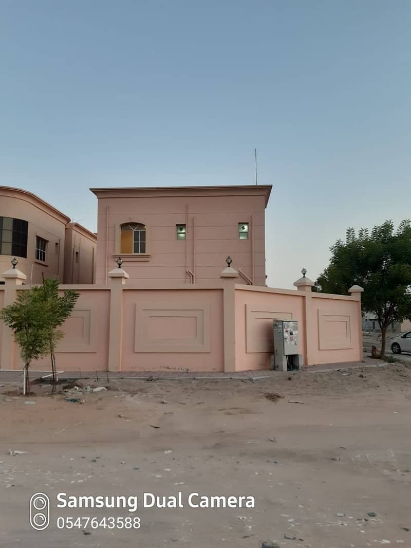 Villa for rent in Ajman Al Mowaihat Tani inhabitant air conditioning