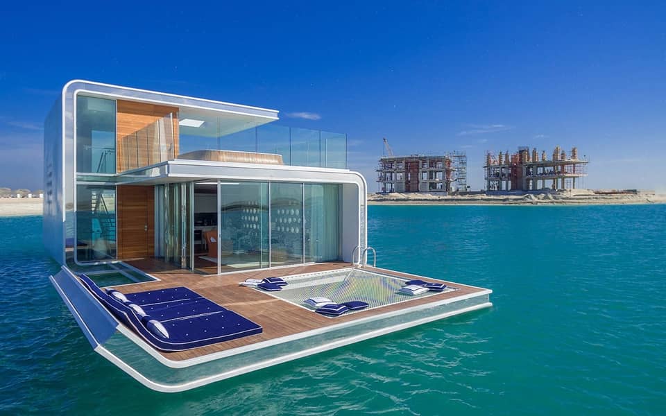 AVAIL NOW ! A FULLY FURNISHED FLOATING SEAHORSE VILLA  | AMAZING DUBAI VIEW.
